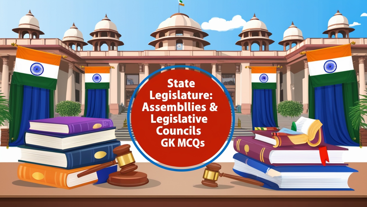 State Legislature Assemblies & Legislative Councils GK MCQs