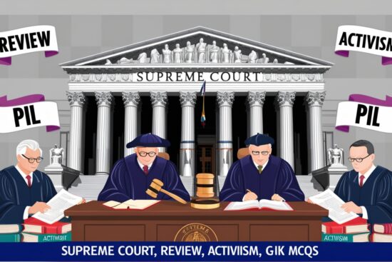 Supreme Court, Review, Activism, PIL GK MCQs