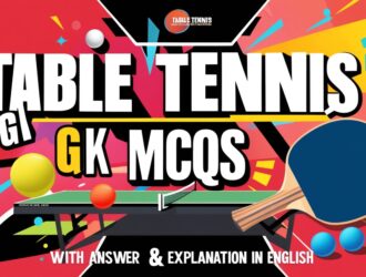 Table Tennis GK MCQs