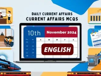 10 November 2024 Current Affairs MCQS