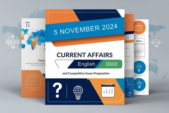 Daily Current Affairs 5 November 2024