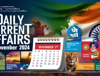 Daily Current Affairs 1 November 2024