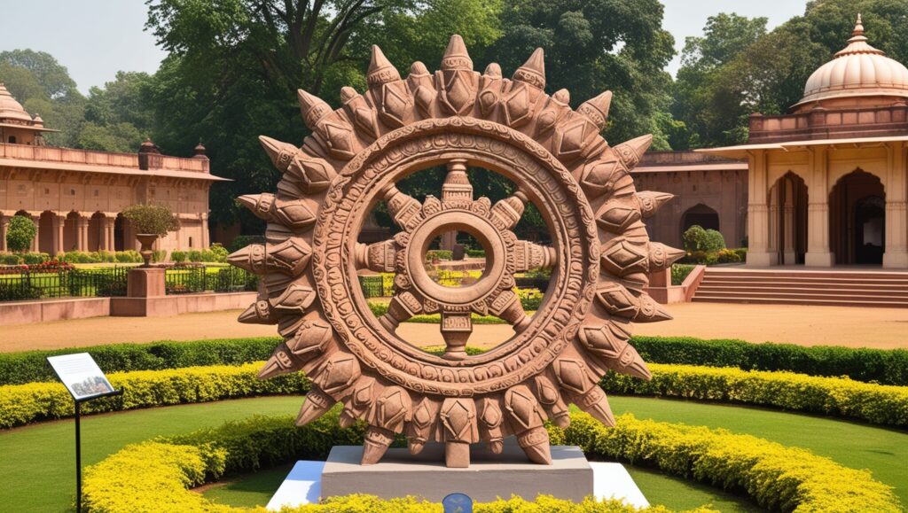 Konark Chakra Replicas at Rashtrapati Bhavan