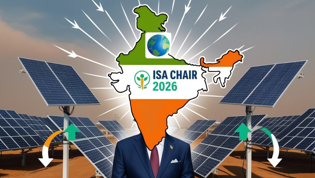 India Elected as Chair of International Solar Alliance till 2026