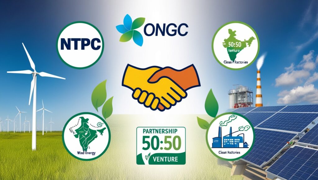 NTPC and ONGC Launch Green Energy Joint Venture