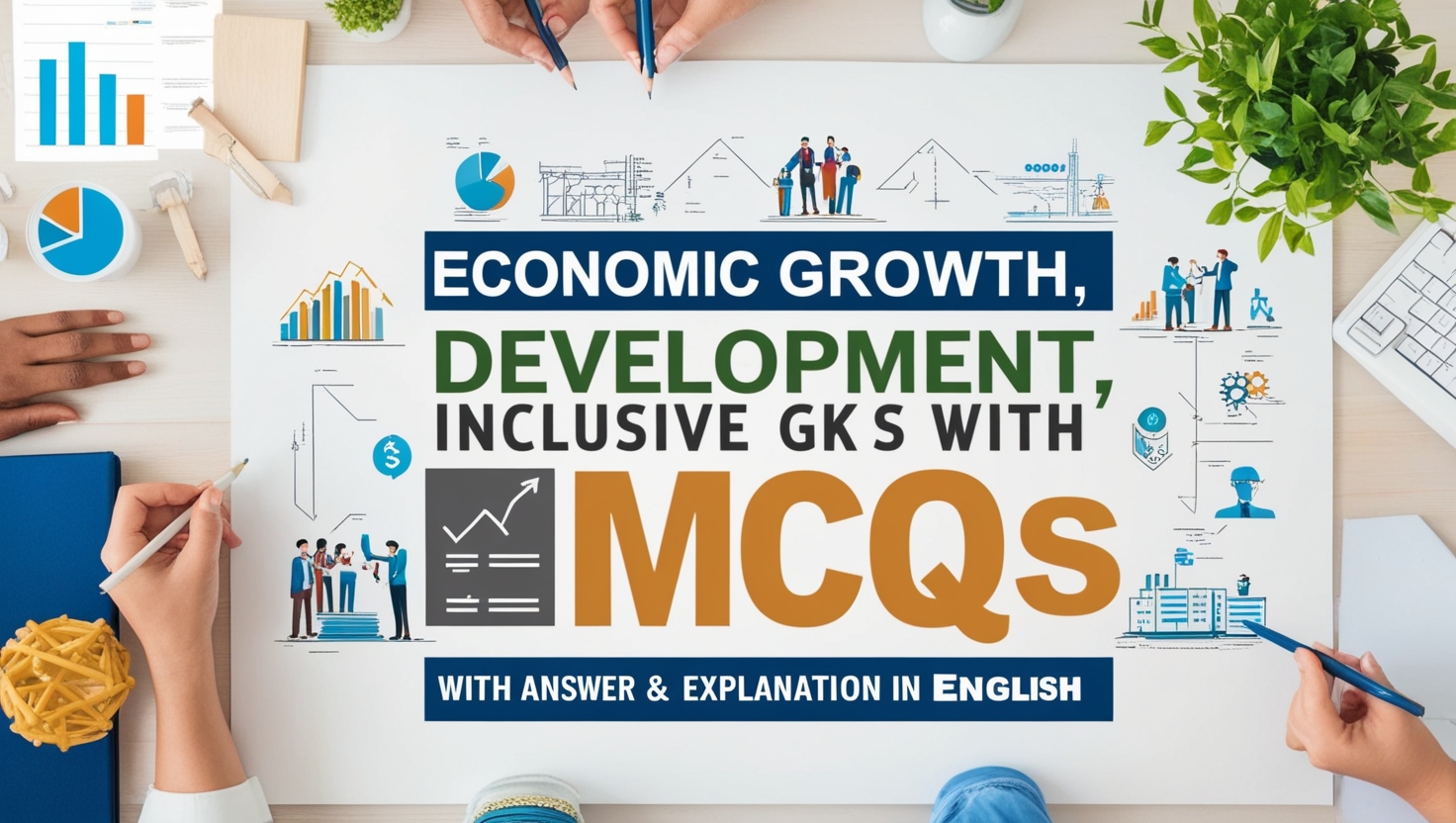 Economic Growth, Development, Inclusive GK MCQs