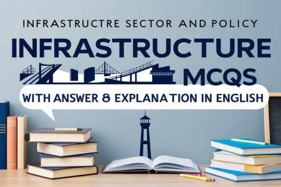 Infrastructure Sector and Policy GK MCQs