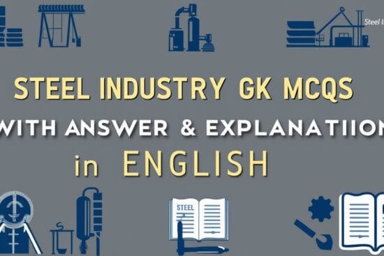 Steel Industry GK MCQs