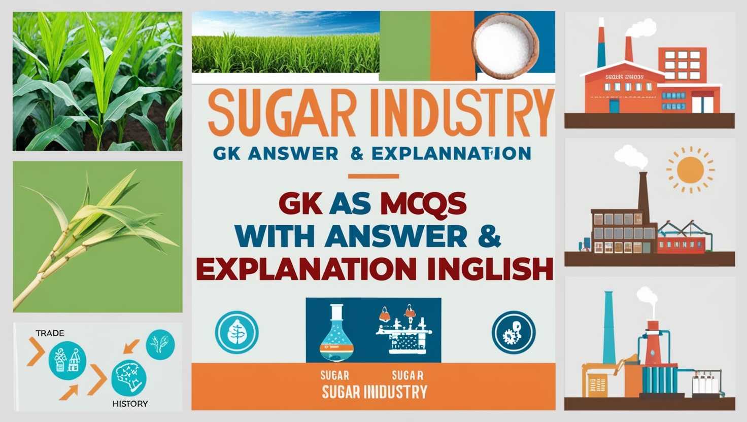 Sugar Industry GK MCQs