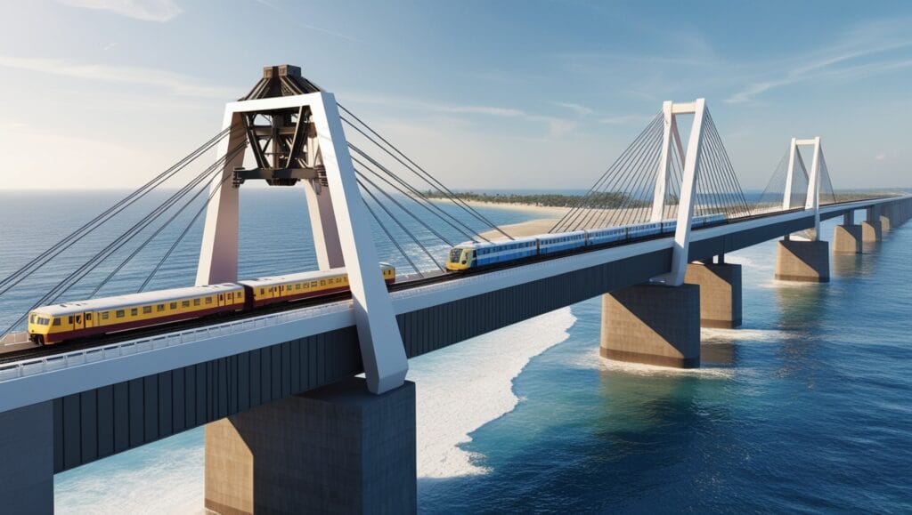 New Punjab Bridge as India’s First Vertical Lift Railway Sea Bridge