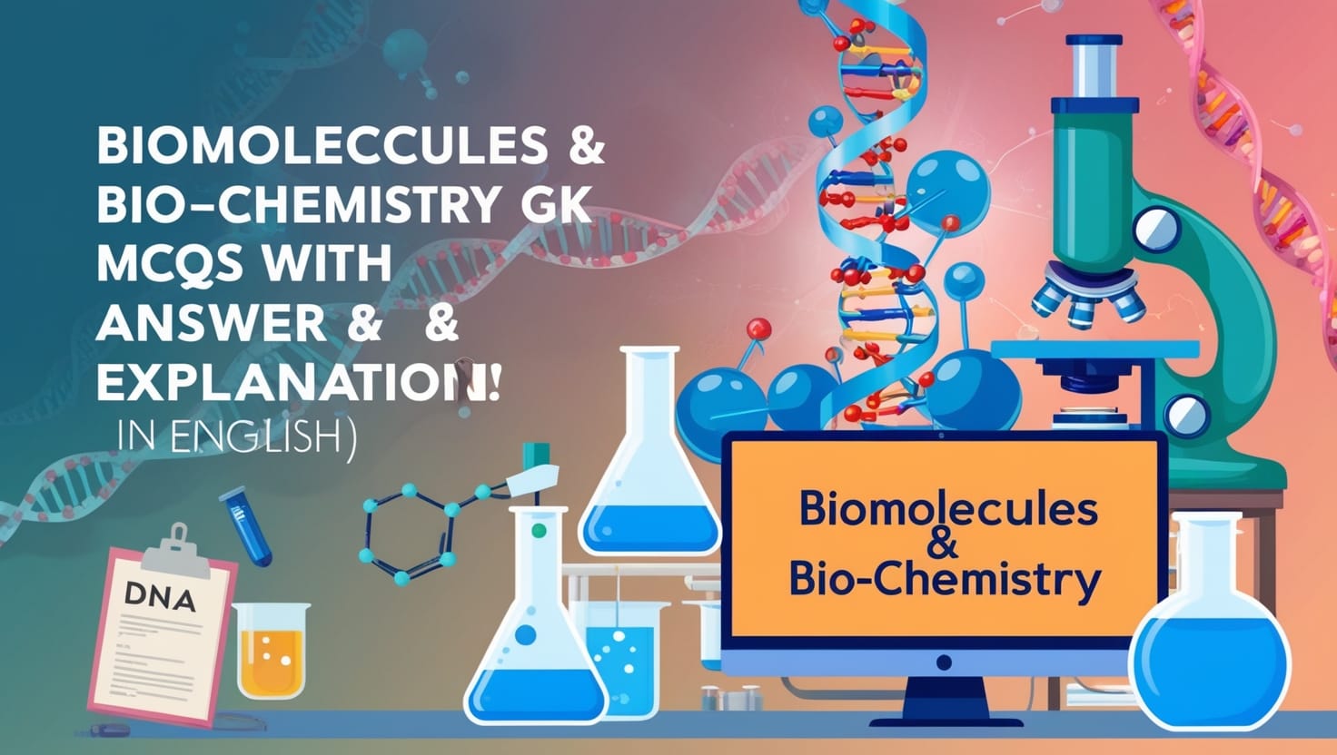 Biomolecules & Bio-chemistry GK MCQs