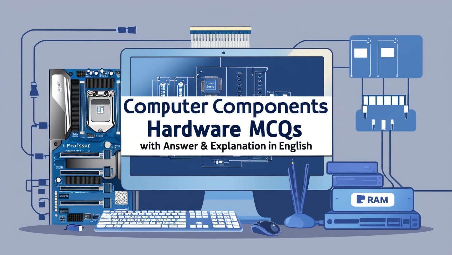 Computer Components Hardware GK MCQs