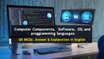 Computer Components Software, OS and Programming Languages GK MCQs With ...
