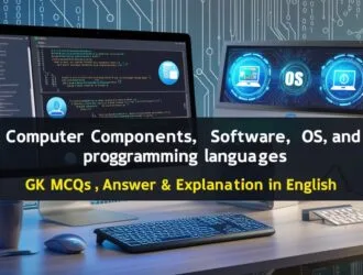 Computer Components Software, OS and Programming Languages GK MCQs