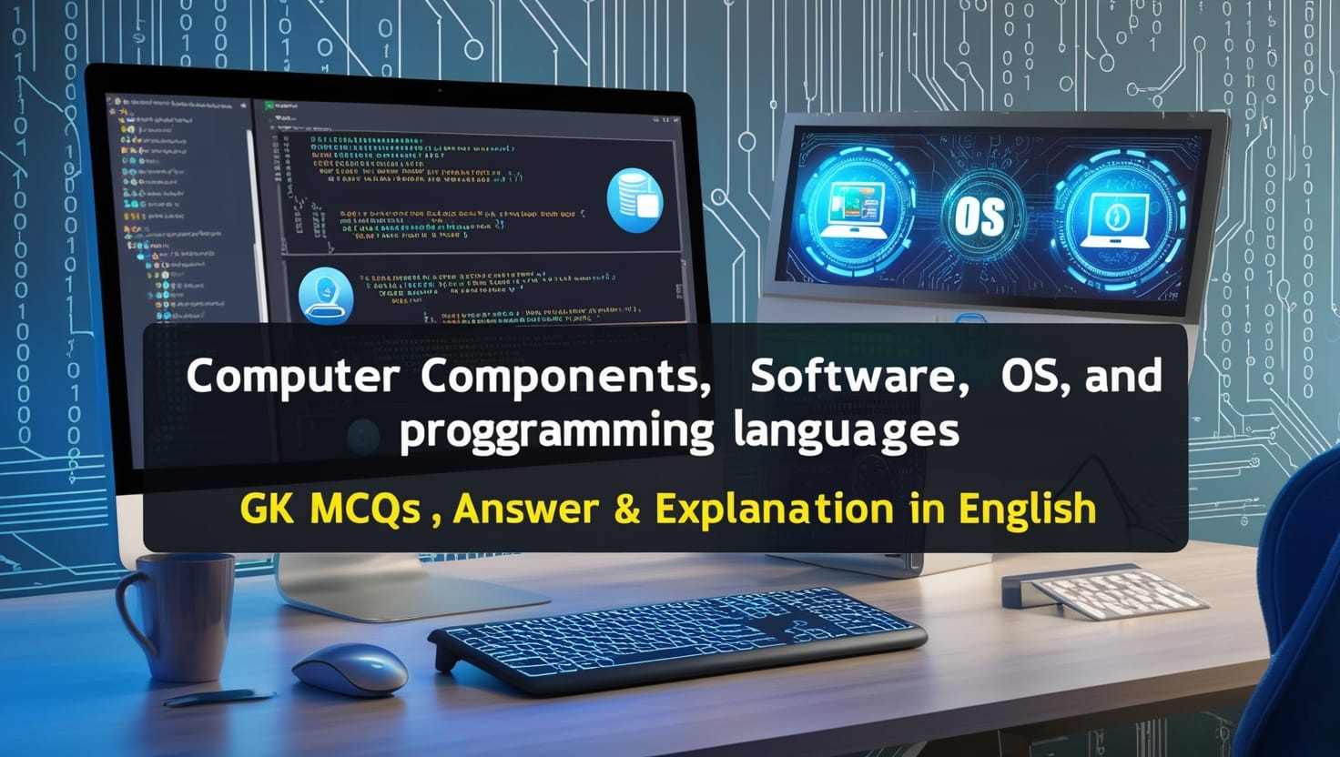 Computer Components Software, OS and Programming Languages GK MCQs