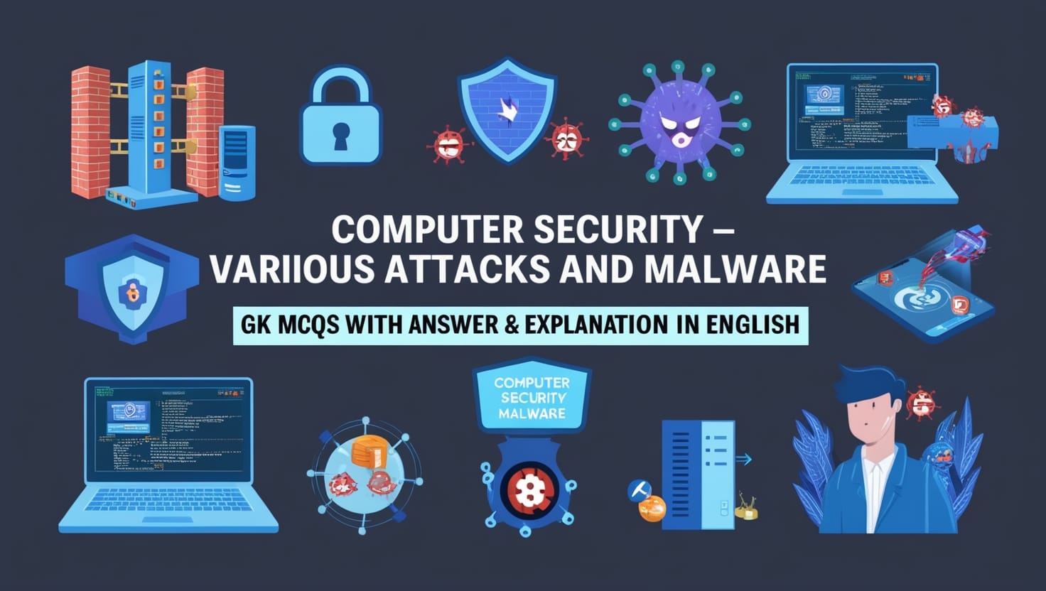 Computer Security - Various Attacks and Malware GK MCQs