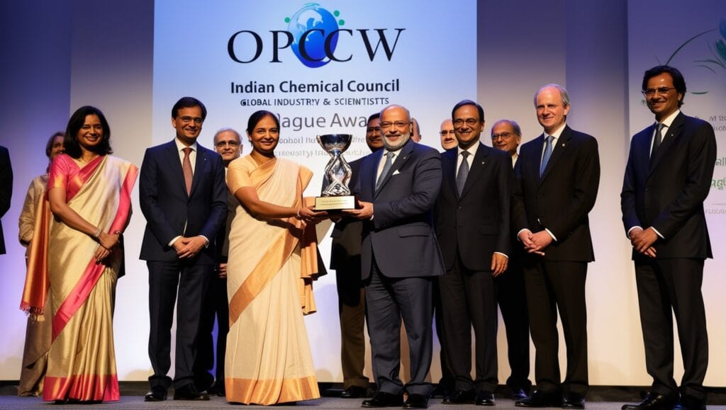 Indian Chemical Council Receives OPCW Award