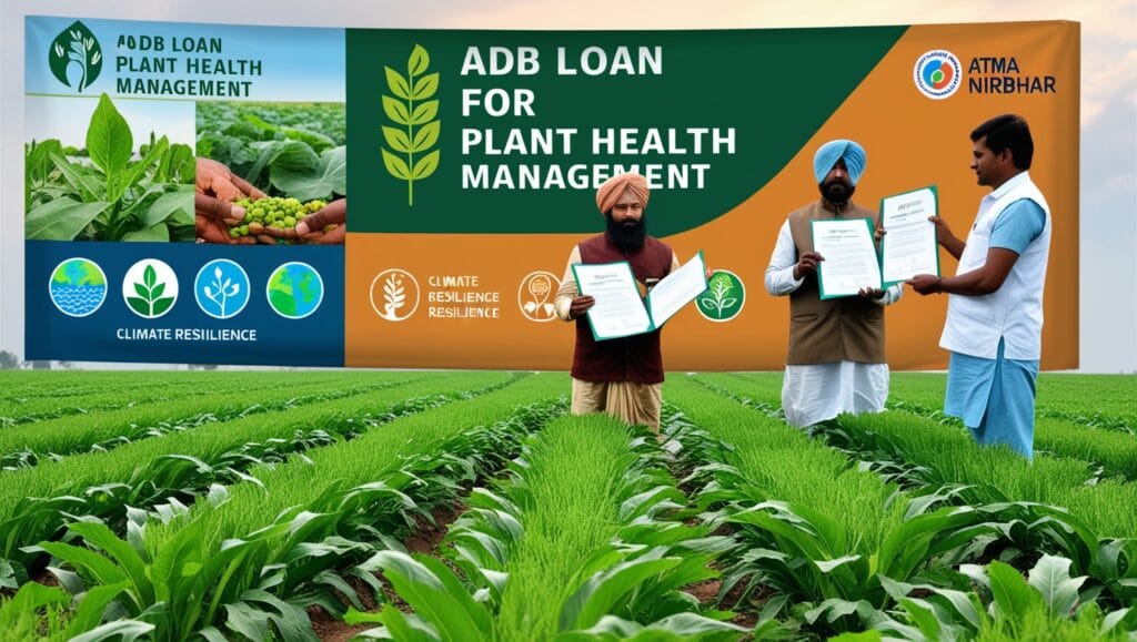 India Signs $98 Million Loan Agreement with ADB for Plant Health Management