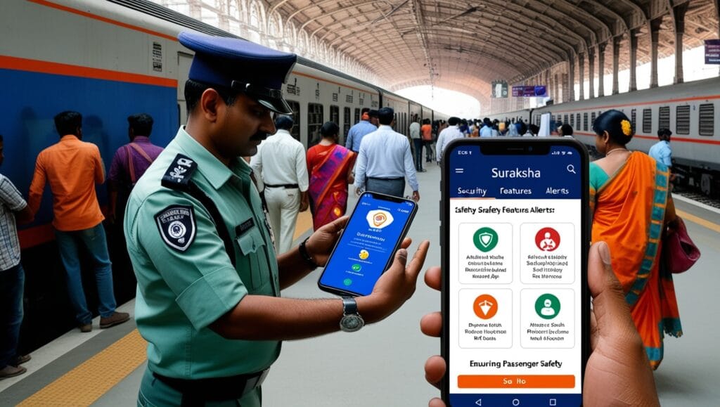 Indian Railways Launches Suraksha Mobile Application