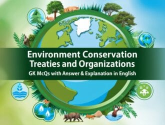 Environment Conservation Treaties and Organizations GK MCQs