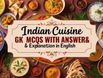 Indian Cuisine GK MCQs