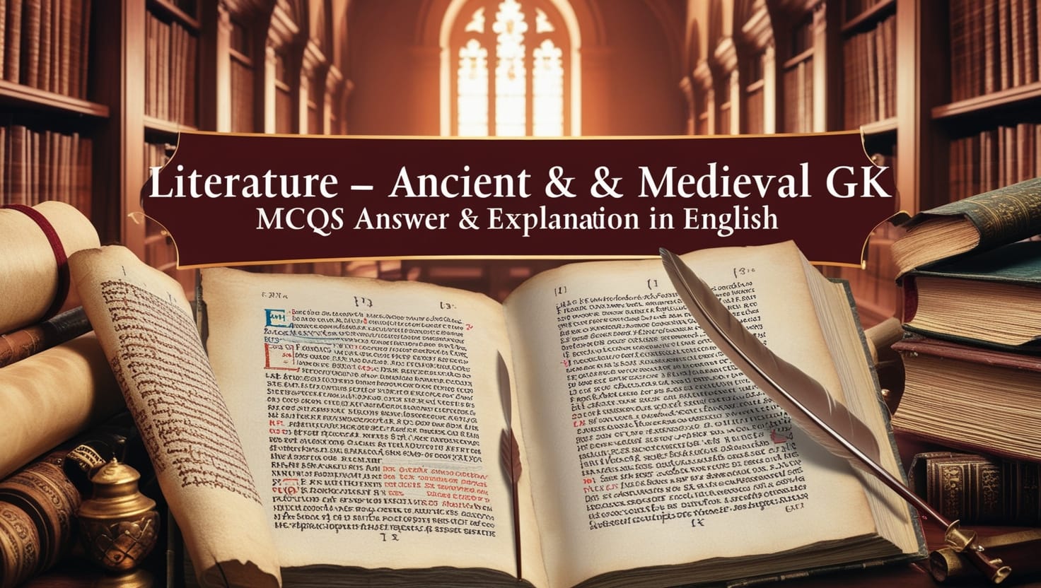 Literature - Ancient & Medieval GK MCQs