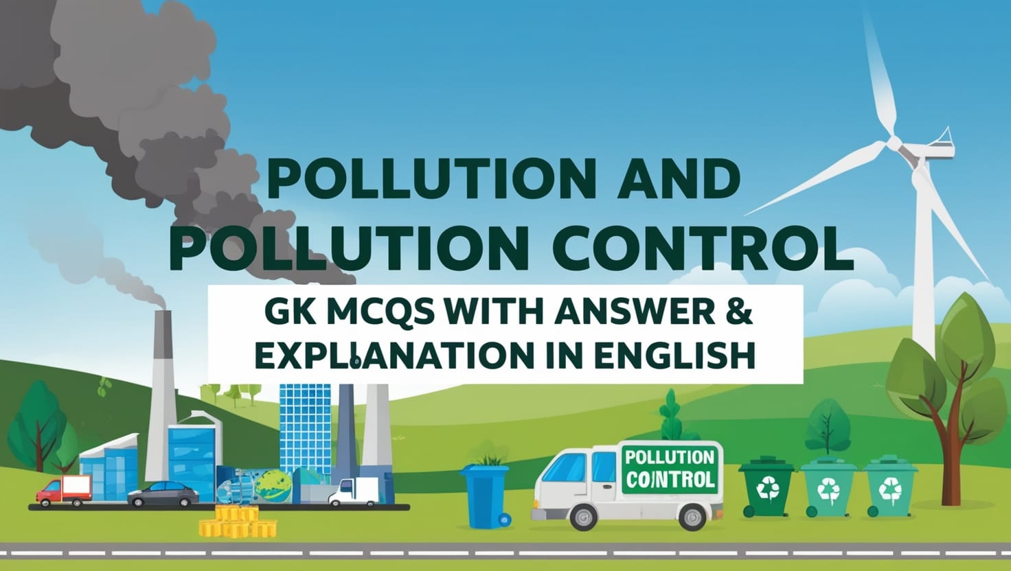 Pollution and Pollution Control GK MCQs