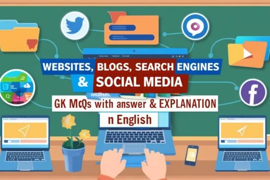 Websites, Blogs, Search Engines & Social Media GK MCQs