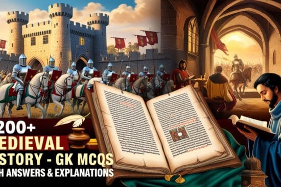 200+ Medieval History GK MCQs