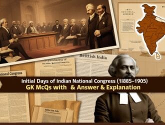 Initial Days of Indian National Congress (1885-1905) GK MCQs