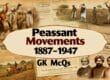 Peasant Movements 1857-1947 GK MCQs