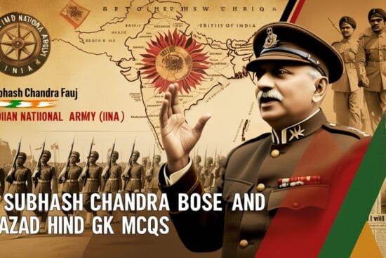 Subhash Chandra Bose and Azad Hind GK MCQs