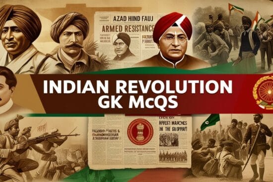 indian Revolution GK MCQs