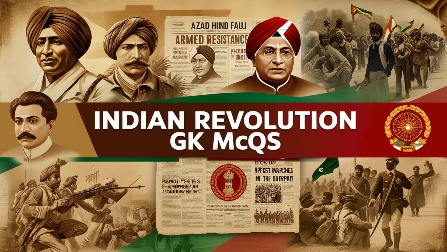 indian Revolution GK MCQs